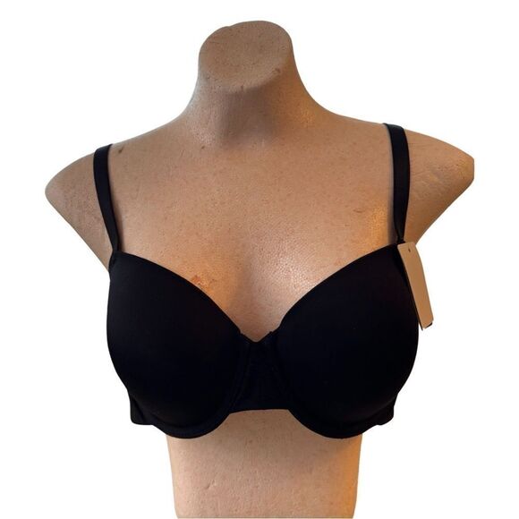 Wacoal Lace Impression Contour Bra 853357 Black 32D NWT - Picture 4 of 9